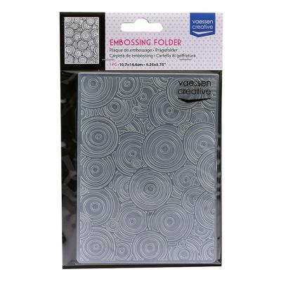 Vaessen Creative Embossing Folder - Mehrfachkreise